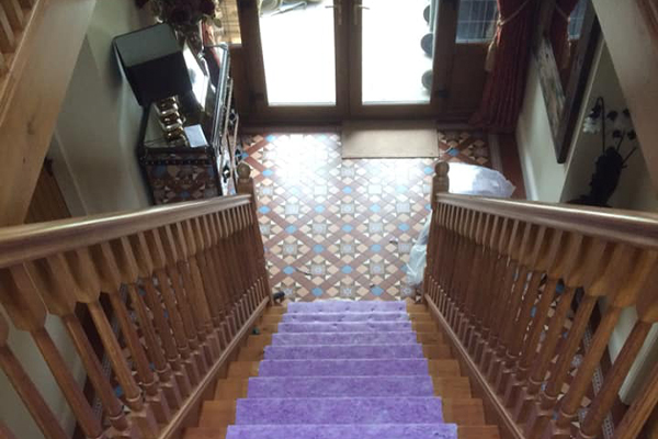 An image showing nice patterned patterned flooring we fitted
