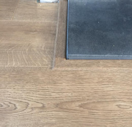 An image showing some newly fitted wooden flooring