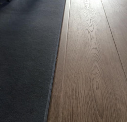 An image showing some newly fitted wooden flooring
