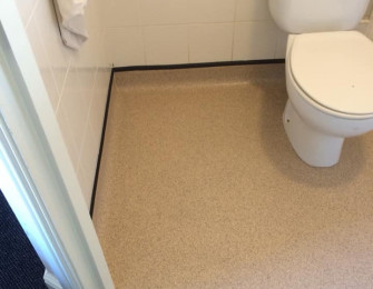 An image showing some newly fitted safety flooring
