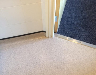 An image showing some newly fitted safety flooring